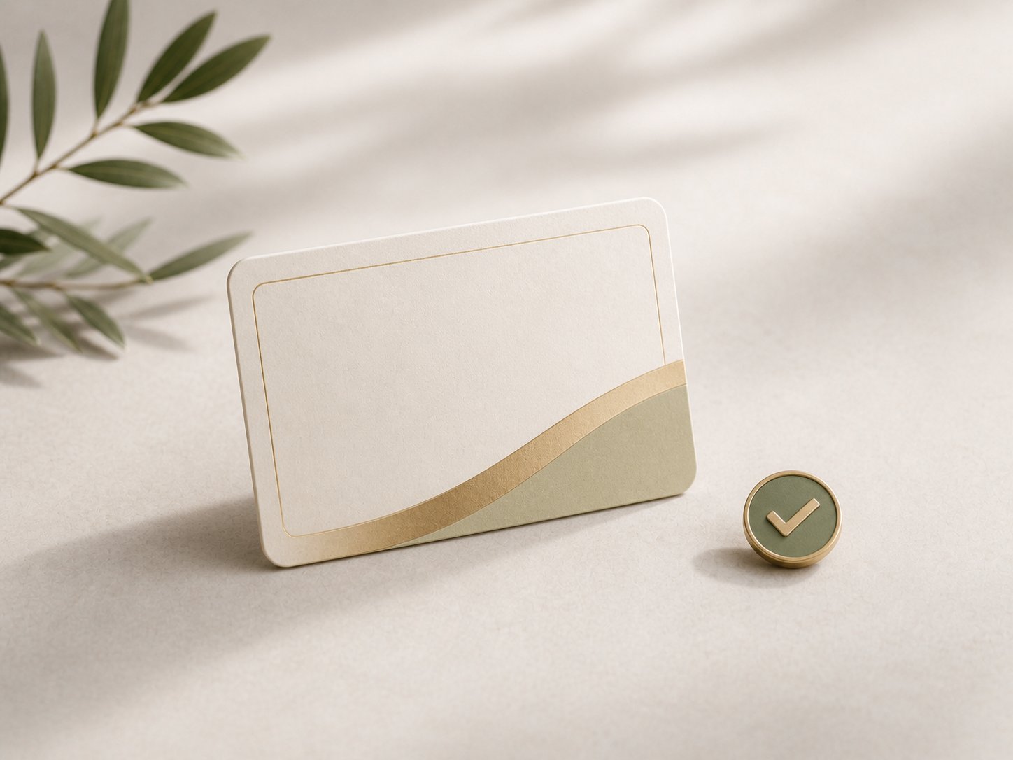 UAE Golden Visa card on a desk